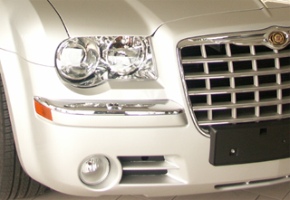 Particolare di una Chrysler 300 C